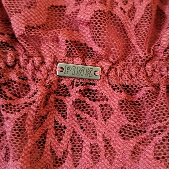 Victoria Secret's PINK Flora Lace Crop - Picture 6 of 7
